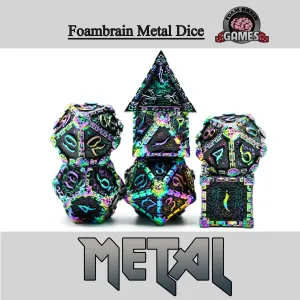 Foam Brain Metal Dice