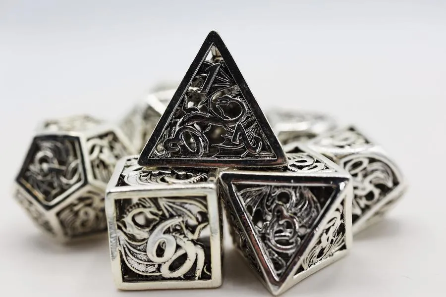 Foam Brain Metal Dice