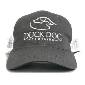 Full Logo-Trucker ~ Charcoal/White