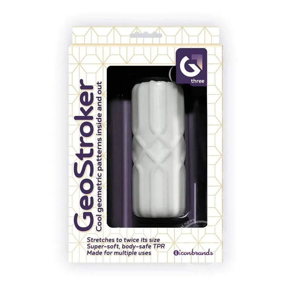 GeoStroker #3 - White 12.7 cm Stroker