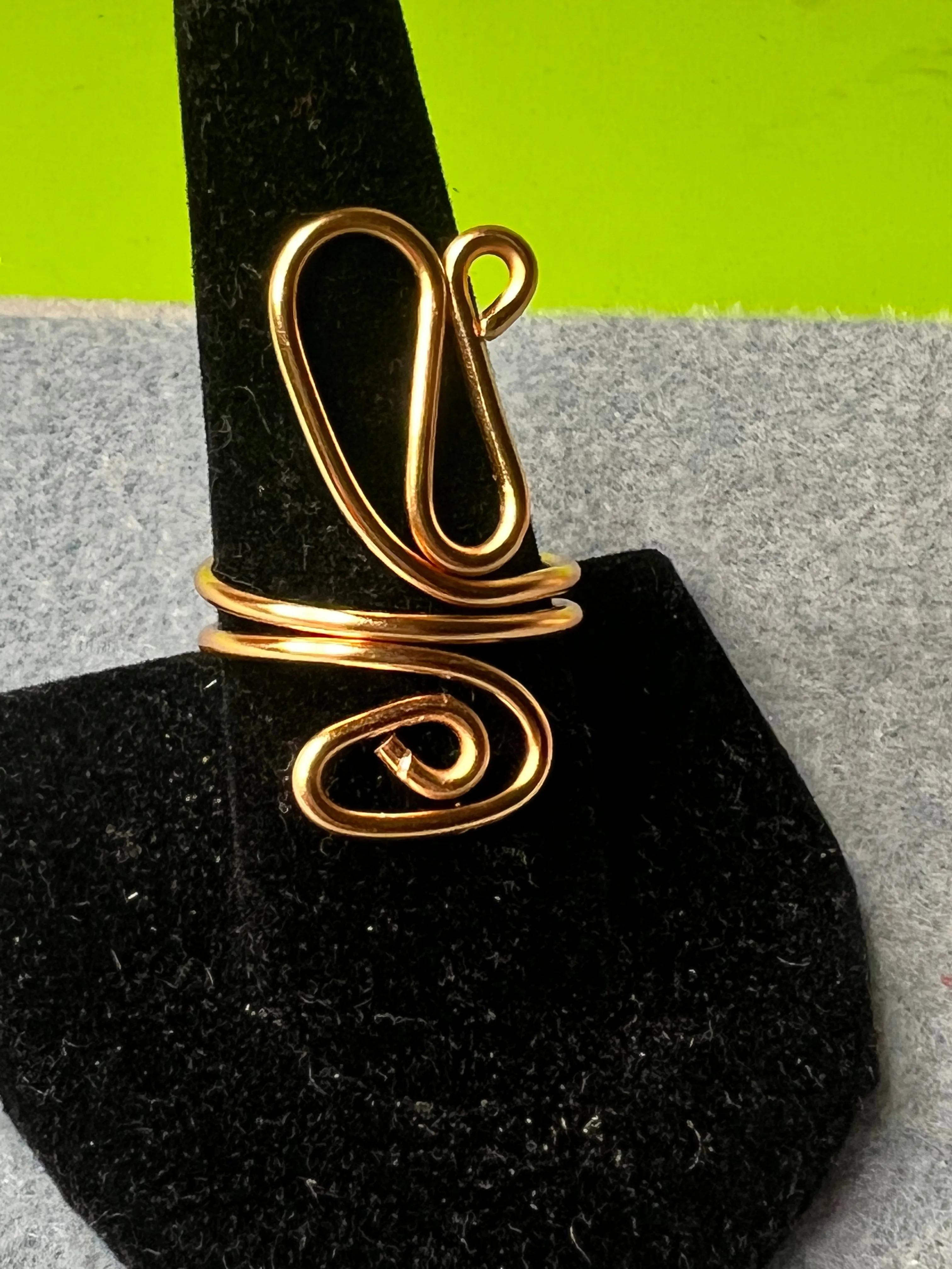 Gold Super Swirl Ring