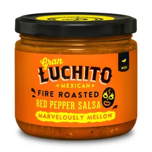 Gran Luchito Fire Roasted Red Pepper Salsa 300g