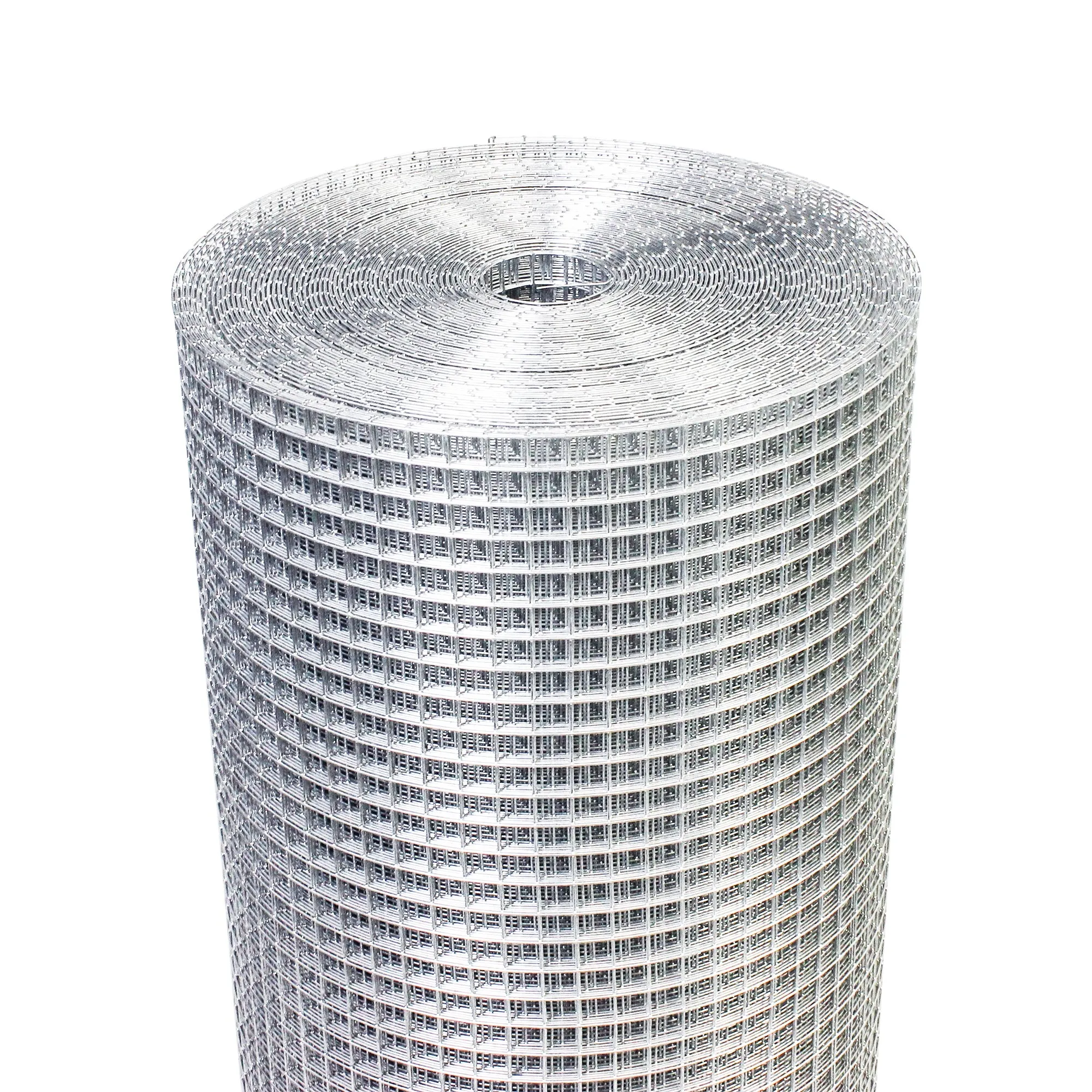 Hardware Cloth 1/4 inch 48in x 100ft 23 Gauge, Hot-dip Galvanized After Welding Chicken Wire Fence Roll Garden Plant Welded Metal Wire Fencing Roll, Rabbit Cages Snake Fence