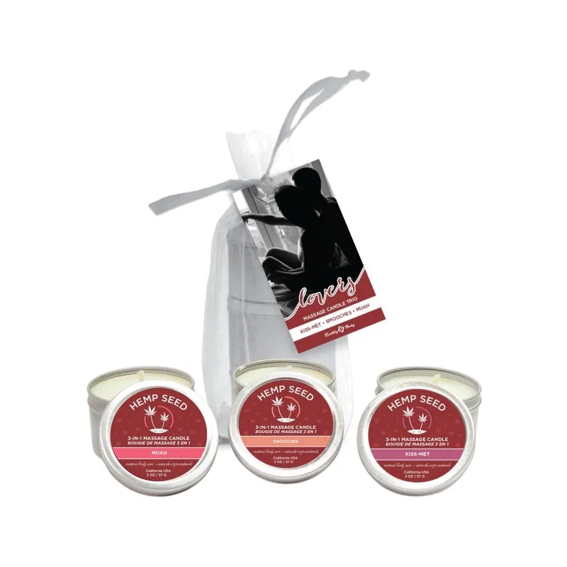 Heart Candle Trio - 3-in-1 - 2 Oz. Candles