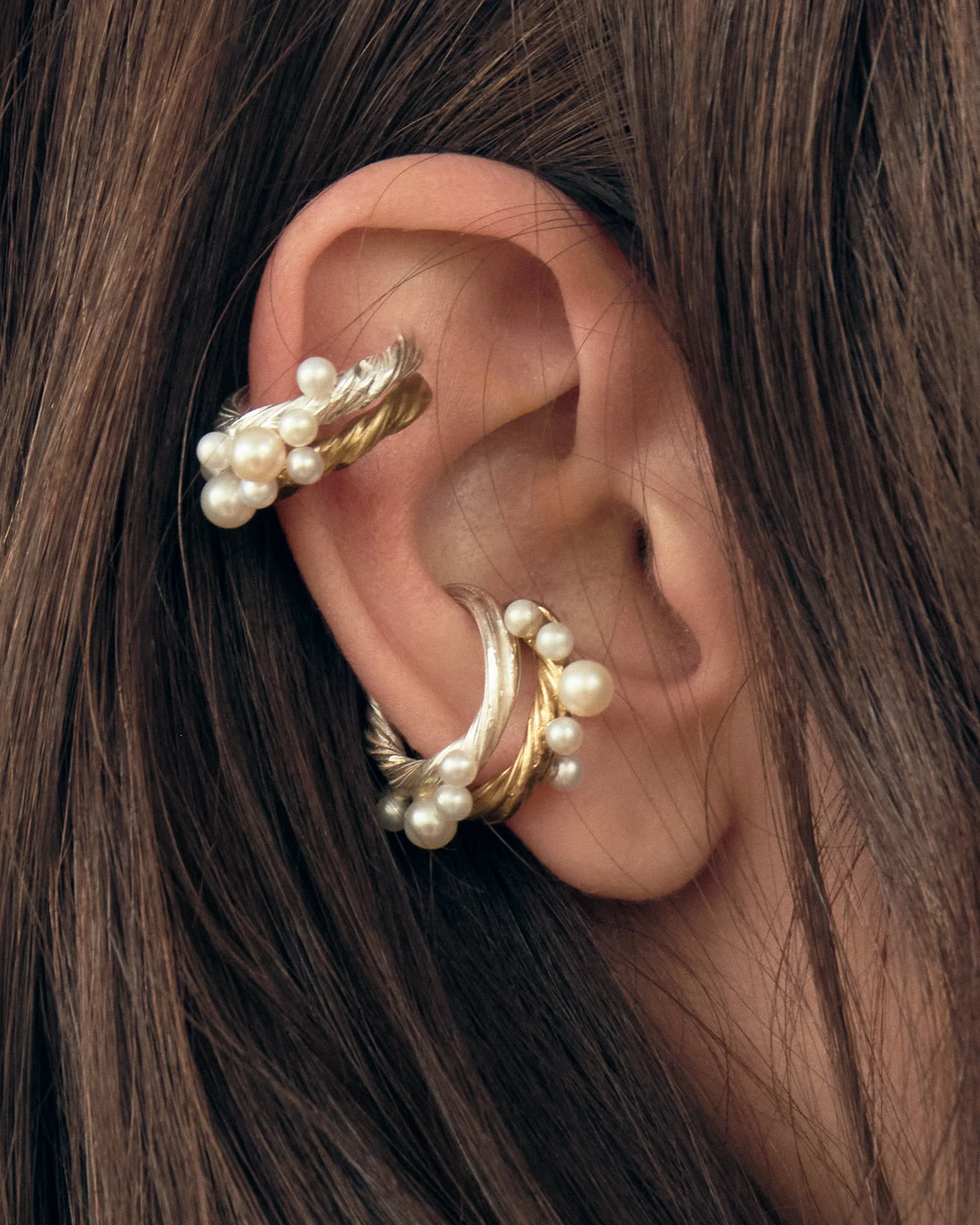 INGA EAR CUFF SILVER