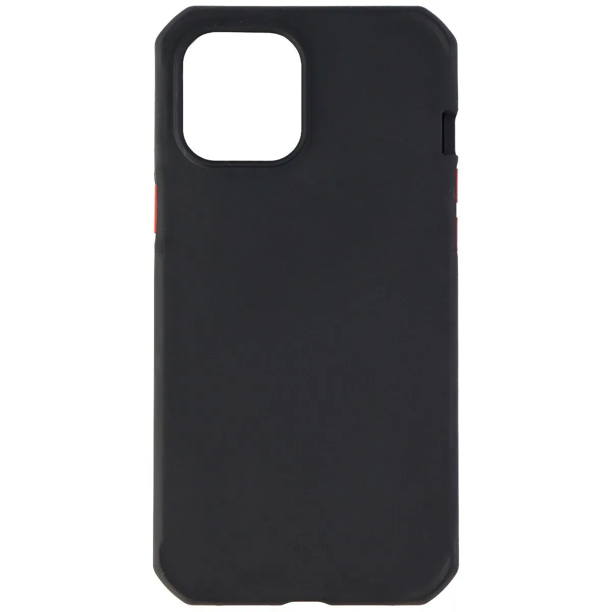 ITSKINS Supreme Solid Case for Apple iPhone 12 Pro Max - Black / Red Buttons