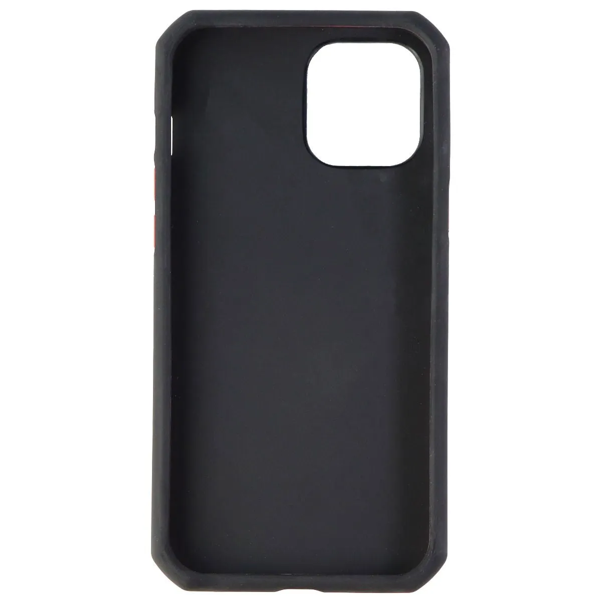 ITSKINS Supreme Solid Case for Apple iPhone 12 Pro Max - Black / Red Buttons