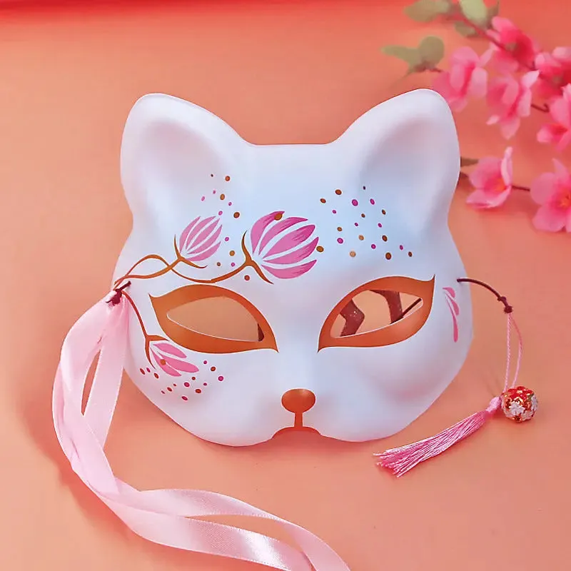 Japanese Cat Kitsune Mask | Otakumise