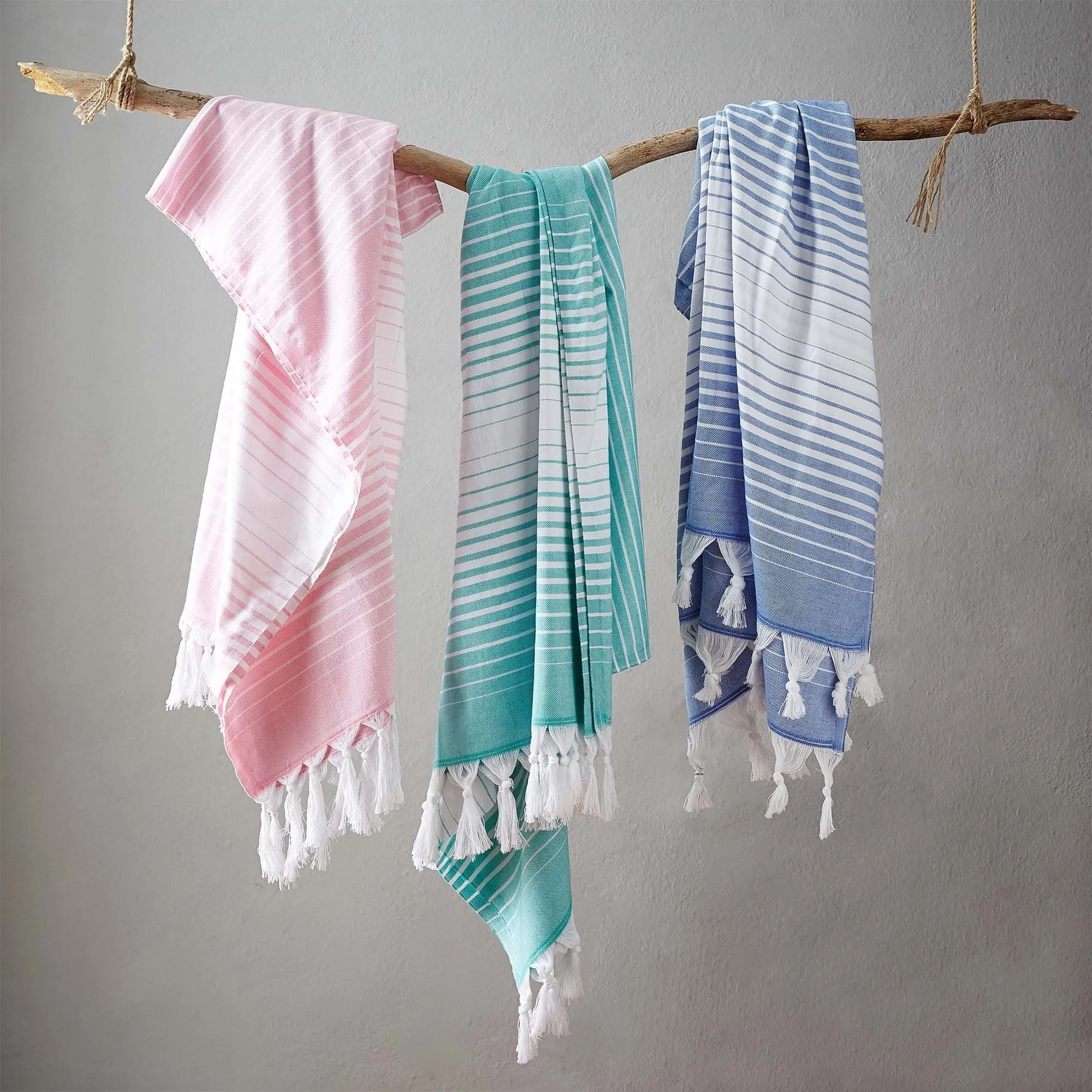 Kadirli Hammam Towel [Light pink/White]