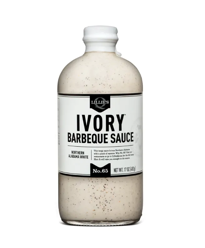 Lillie Q's Ivory BBQ Sauce 17oz