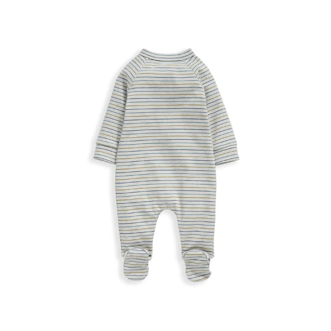 Mamas and Papas Stripe Wrap Onesie