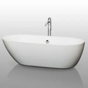 Melissa 71" Soaking Bathtub by Wyndham Collection