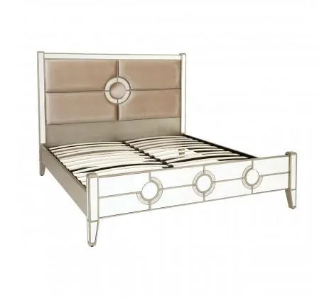 Mirrored Super Kingsize Bedframe