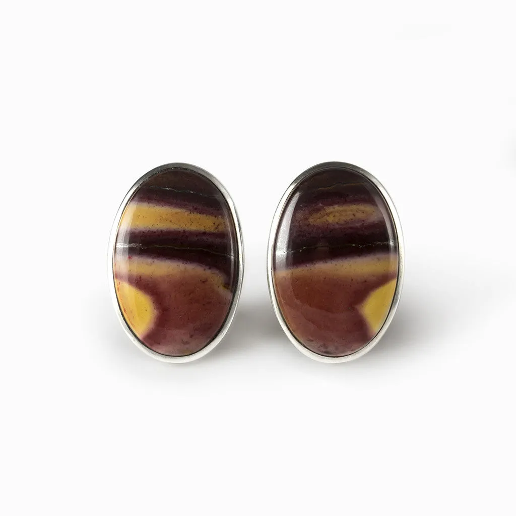 Mookaite Stud Earrings