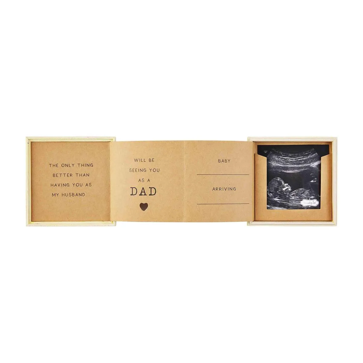 Mud Pie Fold Out Announcement Gift Box