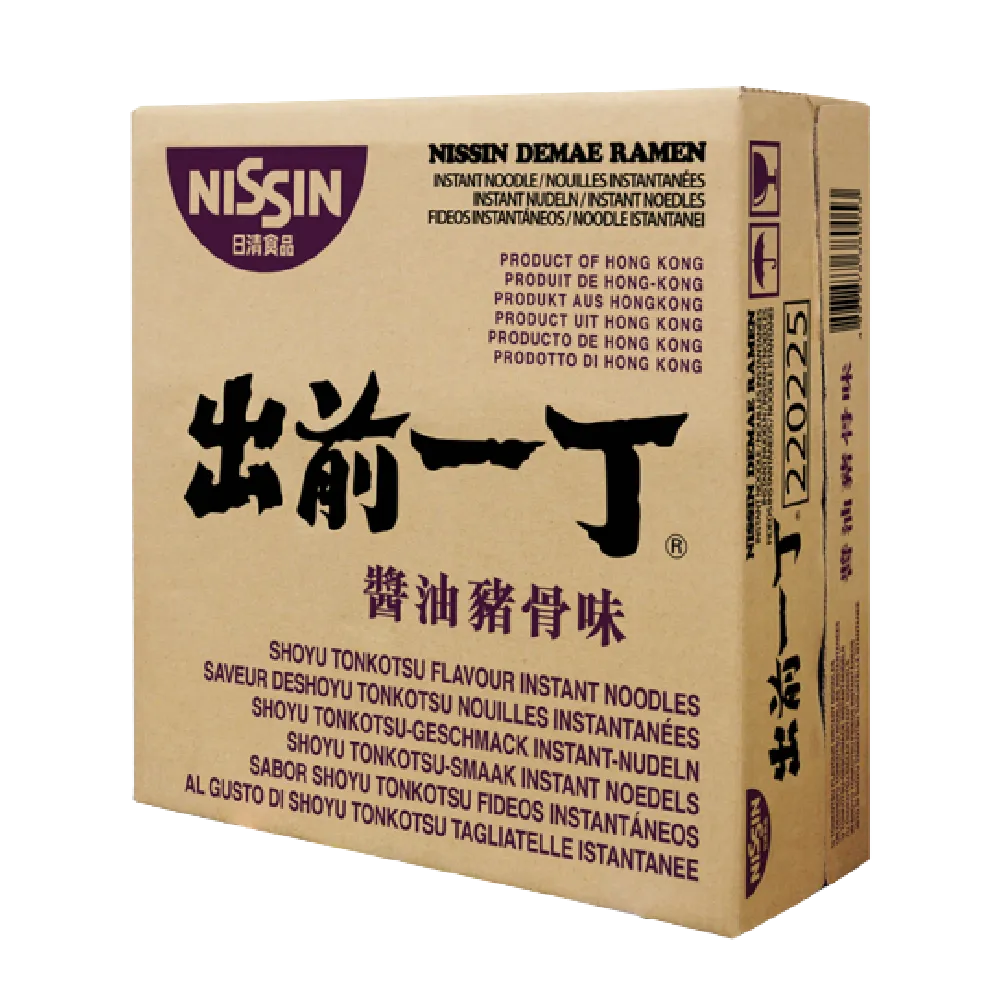 NISSIN Demae Ramen - Shoyu Tonkotsu 100g (Case 30)