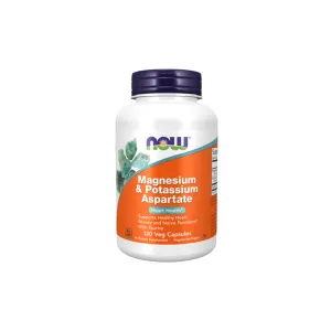 Now Foods Magnesium, Potassium with Taurine, 120 vegetarian capsules