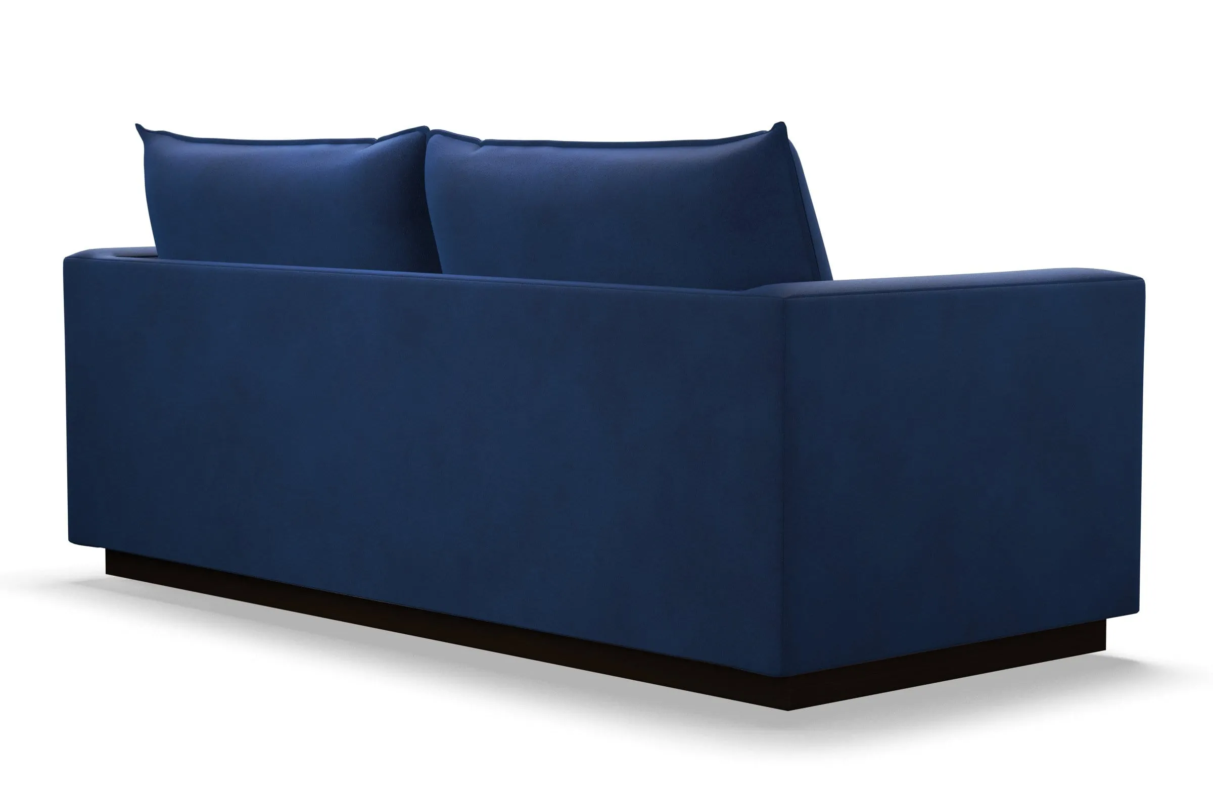 Olivia Queen Size Sleeper Sofa Bed :: Leg Finish: Espresso / Sleeper Option: Memory Foam Mattress