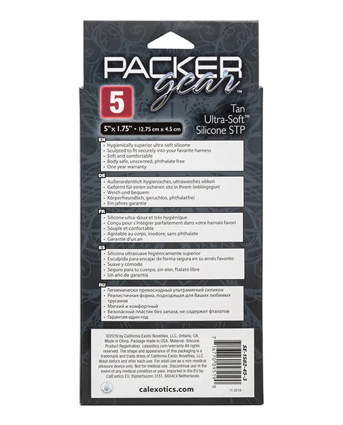 Packer Gear 5 & Ultra Soft Silicone STP - Tan