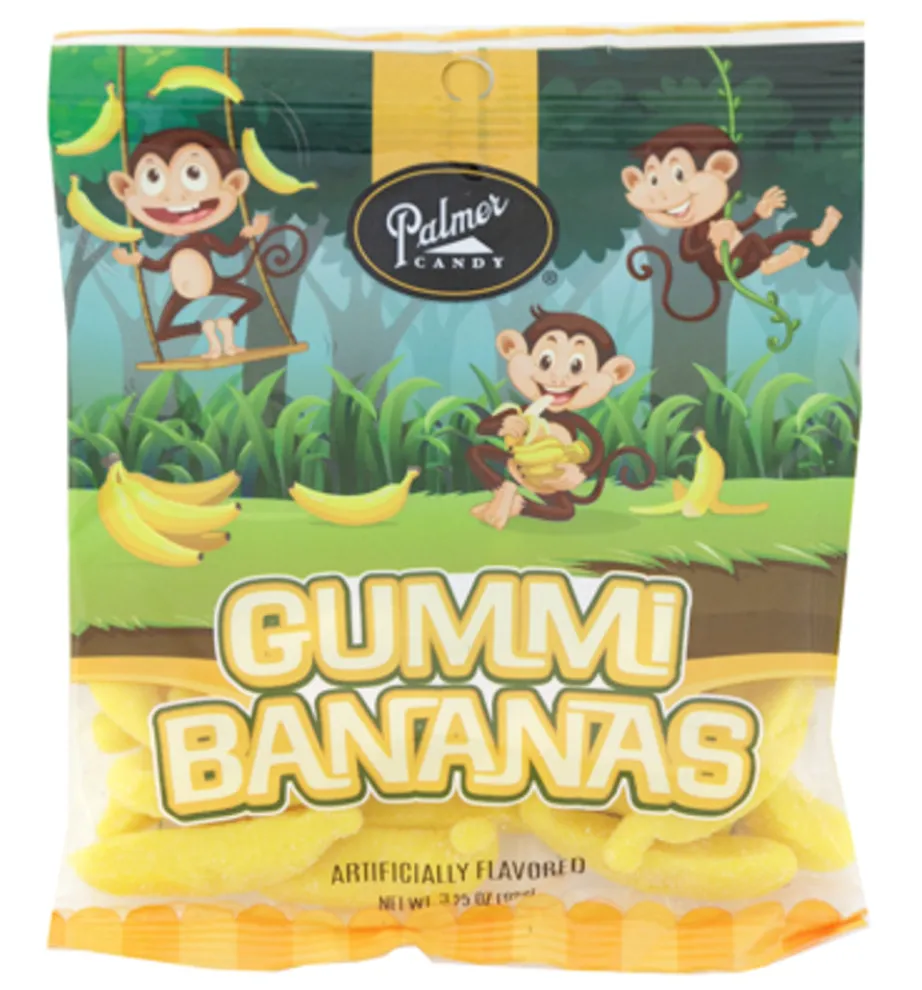 Palmer Candy Gummi Bananas 3.25oz