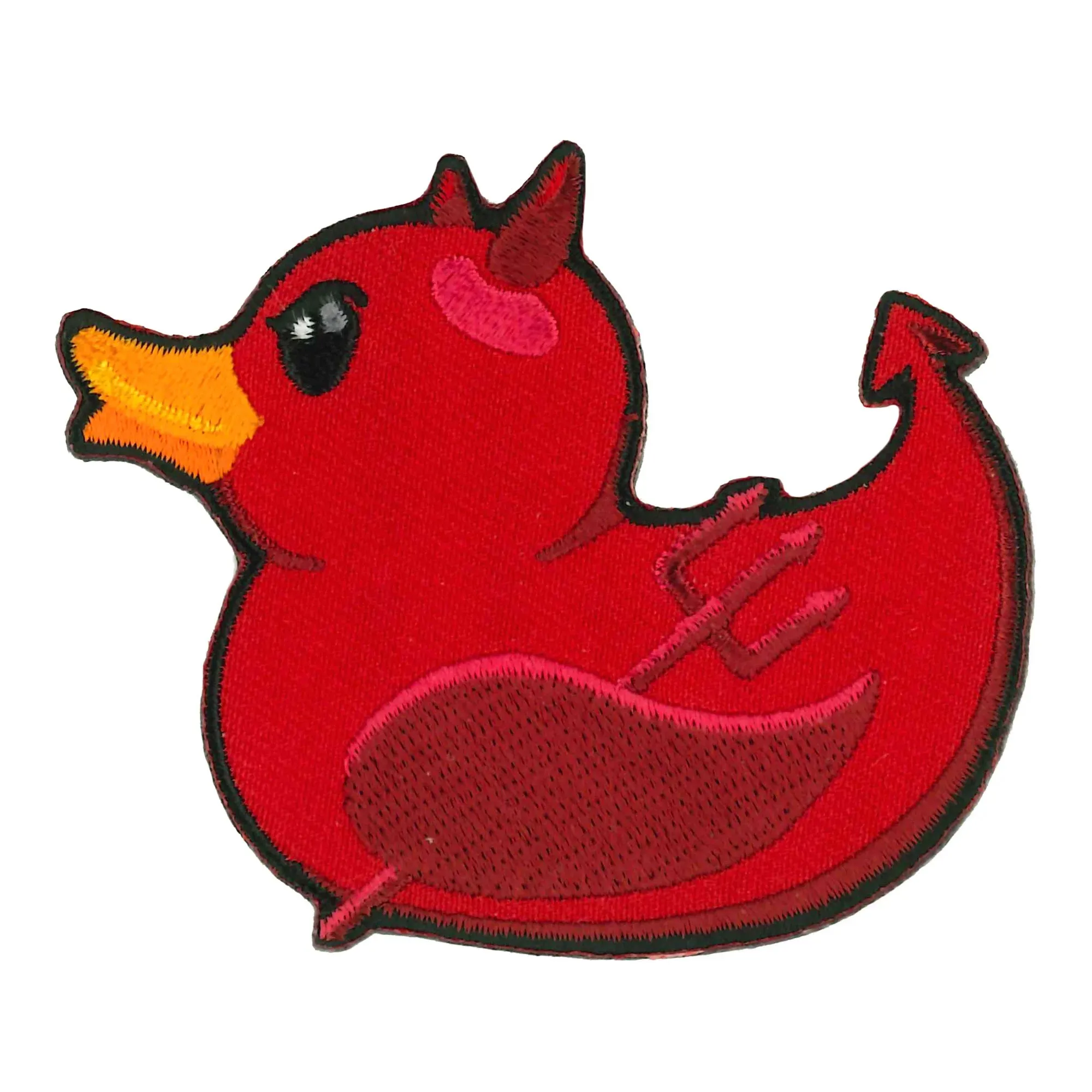 PPQ2200    Rubber Duck Devil Patch. Size  3x2.5"