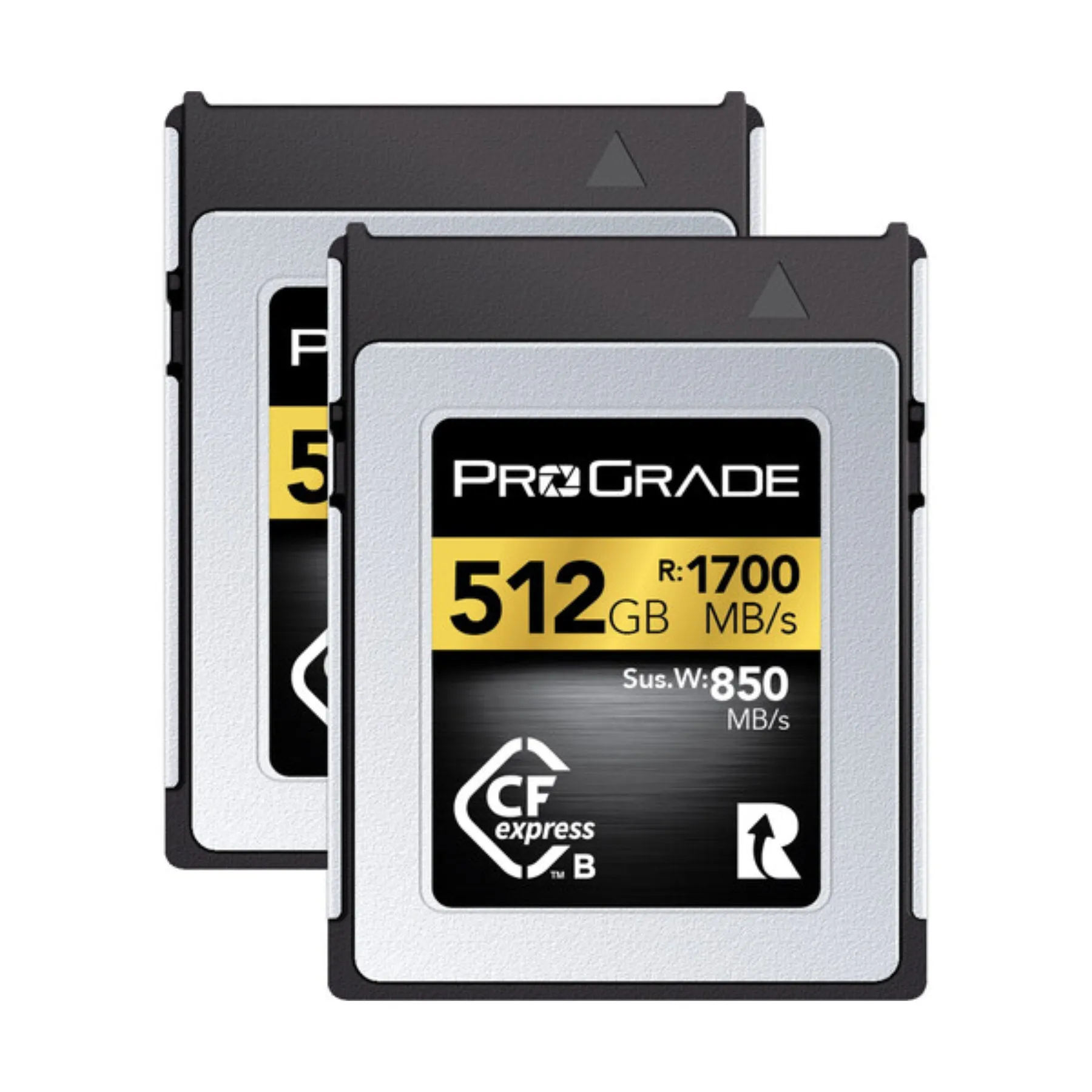 ProGrade Digital 512GB CFexpress 2.0 Type B Gold Memory Card (2-Pack)