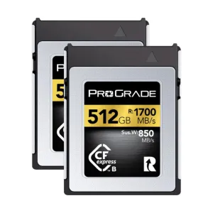 ProGrade Digital 512GB CFexpress 2.0 Type B Gold Memory Card (2-Pack)