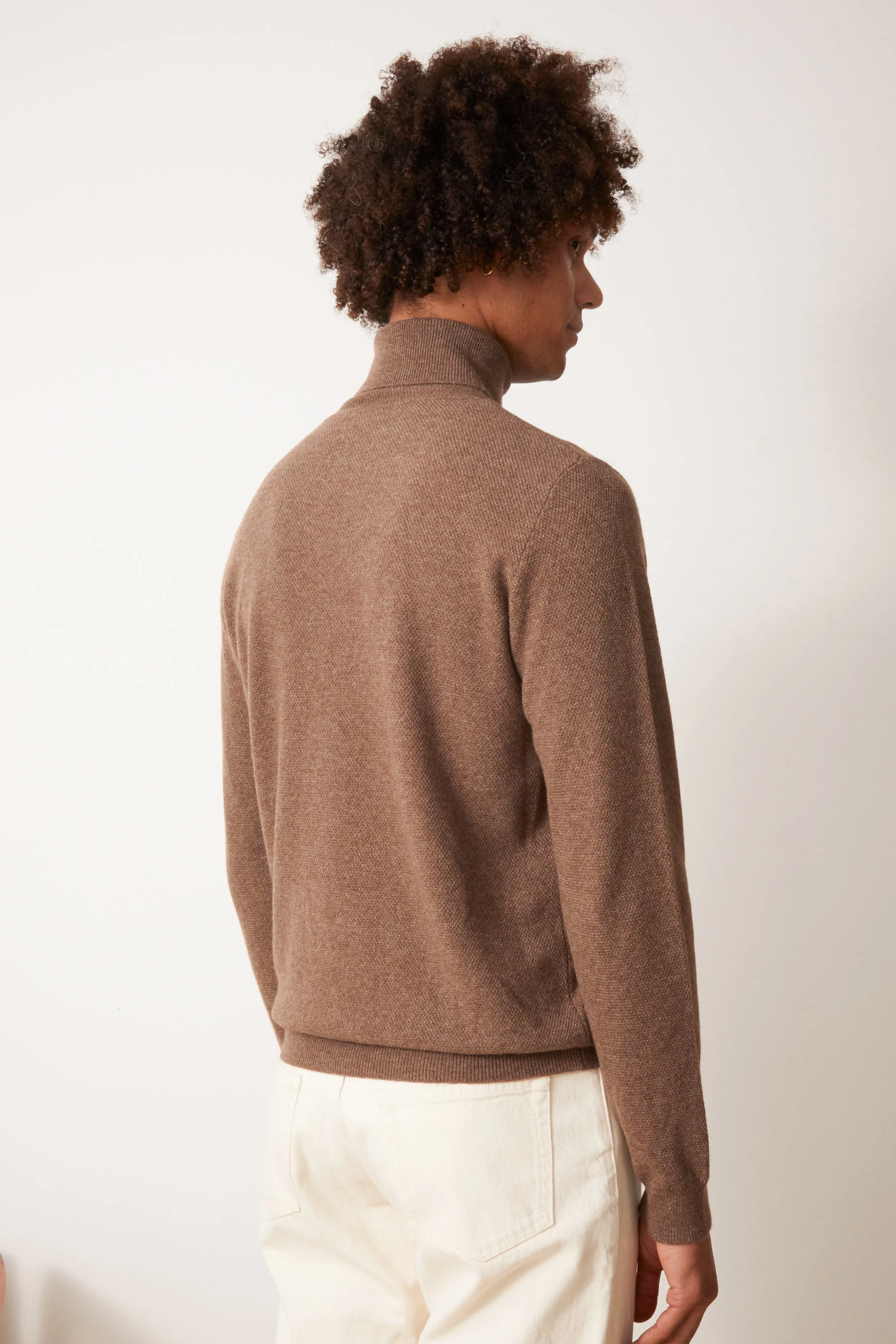 Pull Pietro taupe