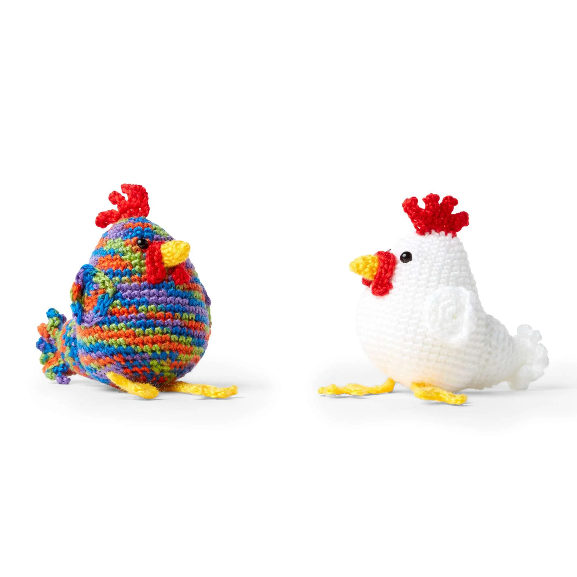 Red Heart Crochet Chicken Rooster