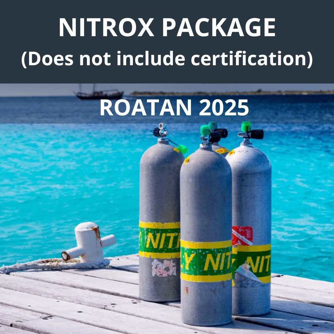 Roatan 2025 Unlimited Nitrox Package