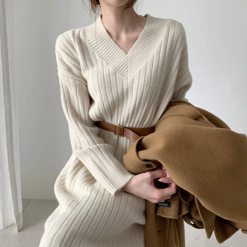 Robe Coréenne Pull