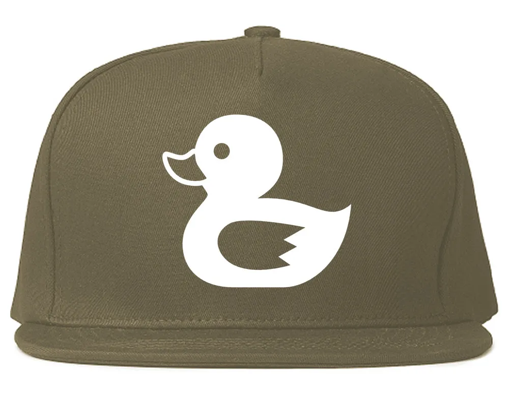 Rubber Duck Chest Mens Snapback Hat