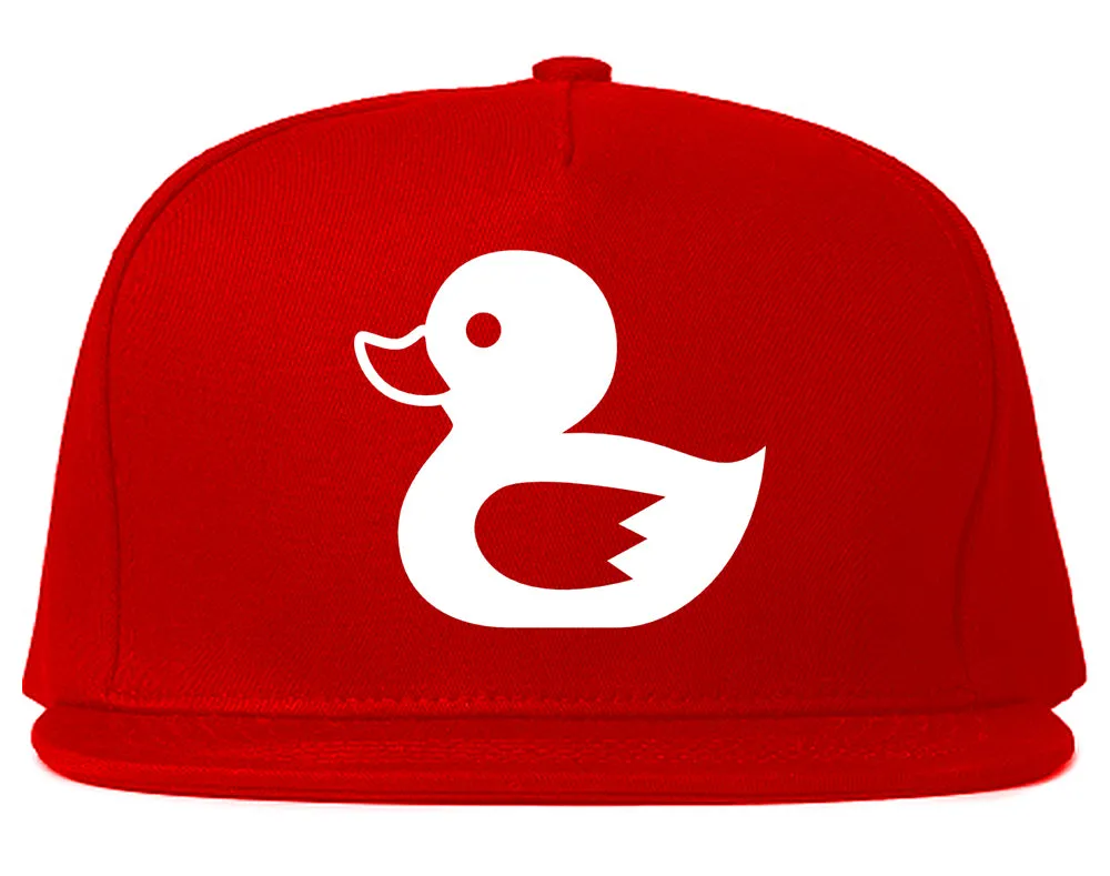 Rubber Duck Chest Mens Snapback Hat