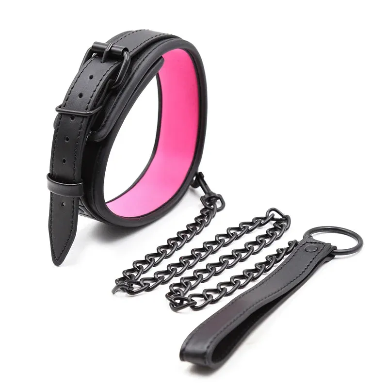 Sex Collar and Leash for Sex Restraints