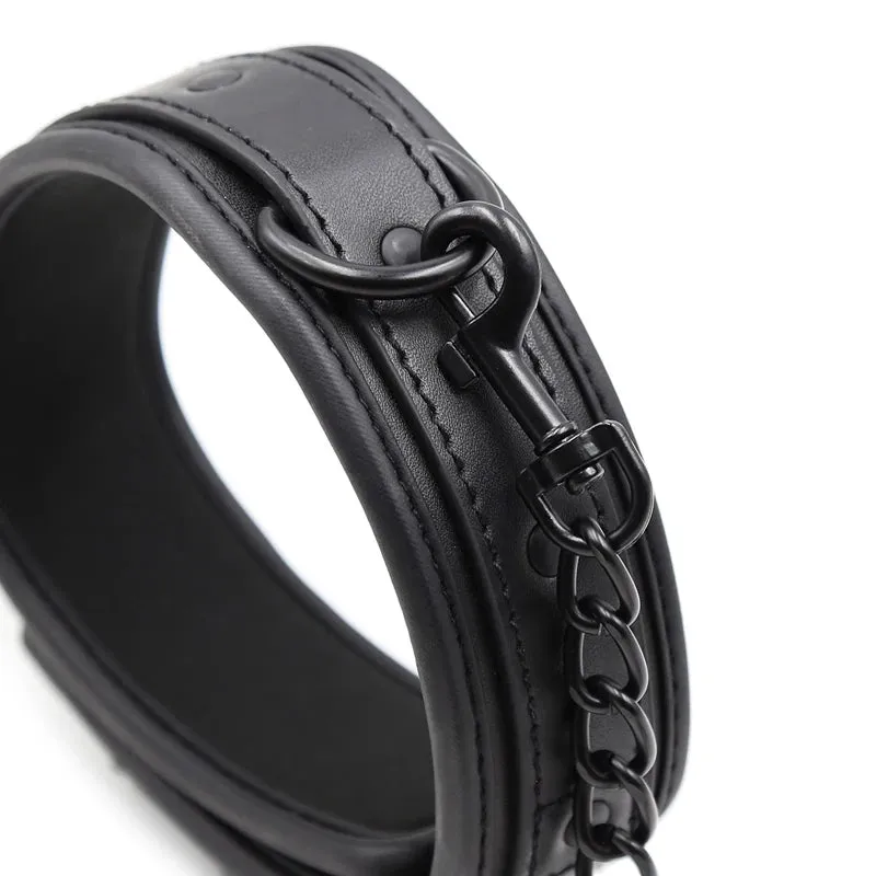 Sex Collar and Leash for Sex Restraints