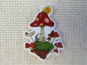 Shrooms, Shrooms and more Shrooms Needle Minder, Cover Minder, Magnet