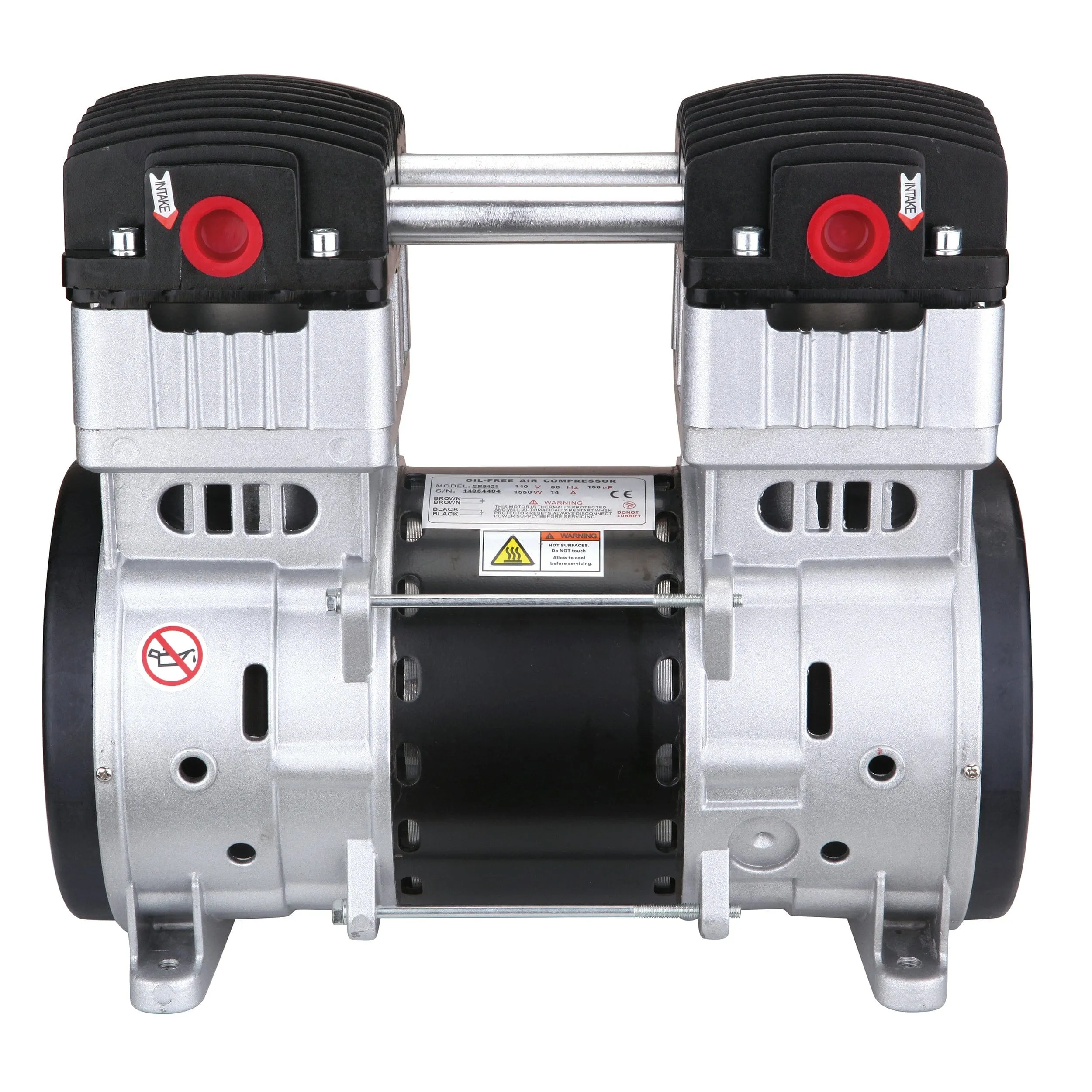 SP-9421 2 HP Ultra Quiet and Oil-Free Air Compressor Motor