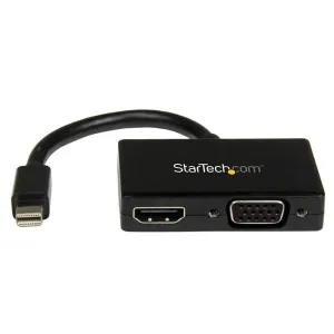 Startech.Com Travel A/V Adapter: 2-In-1 Mini Displayport To Hdmi Or Vga Converter