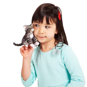 Tabby Cat Finger Puppet Folkmanis