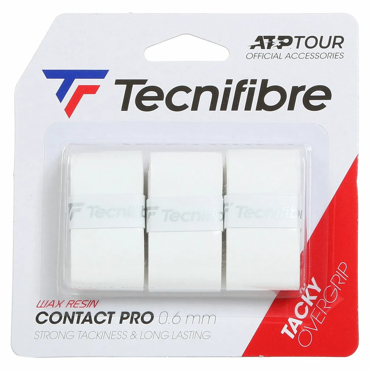 Tecnifibre Contact Pro Tennis Overgrip 3-pack