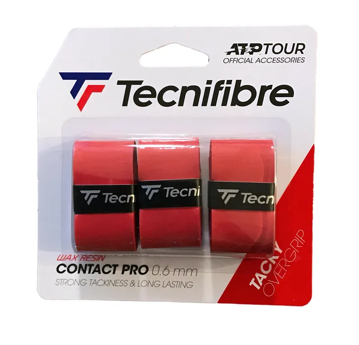 Tecnifibre Contact Pro Tennis Overgrip 3-pack