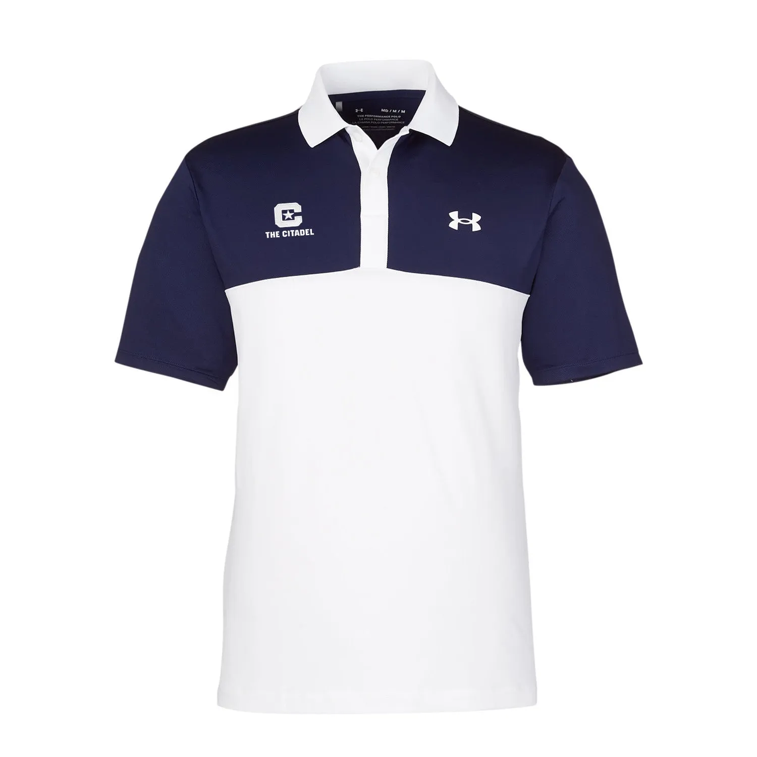 The Citadel, C Star, Under Armour Men's Performance 3.0 Colorblock Polo