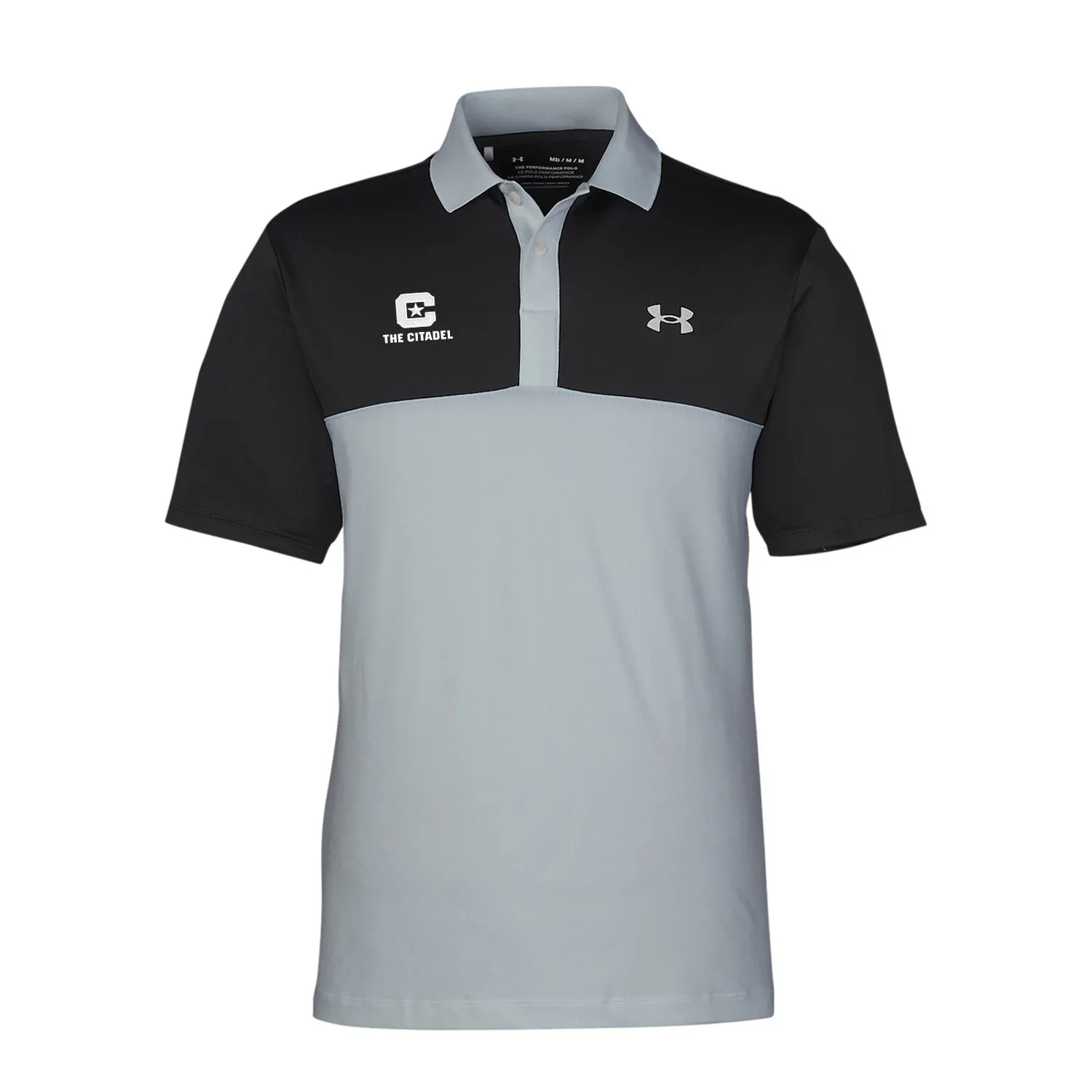 The Citadel, C Star, Under Armour Men's Performance 3.0 Colorblock Polo