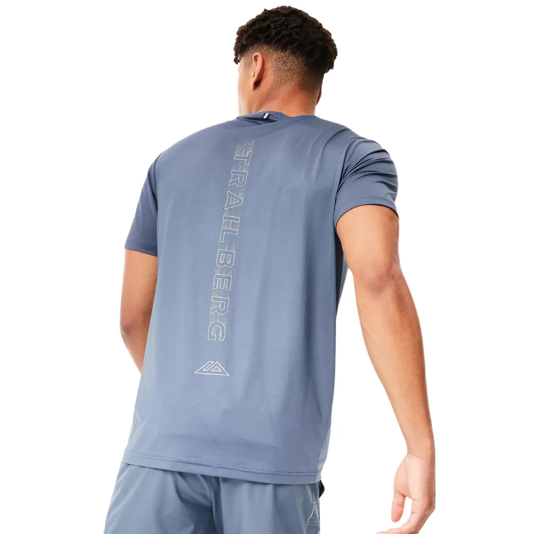 Trailberg Gradient T-Shirt - China Blue