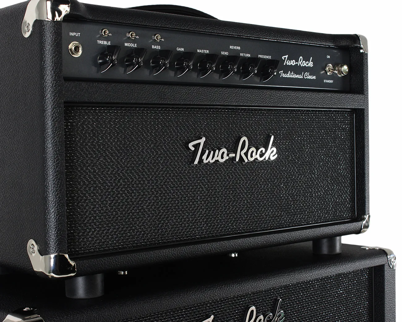 Two-Rock Traditional Clean 100/50 Head, Black Bronco, Sparkle Matrix Grille