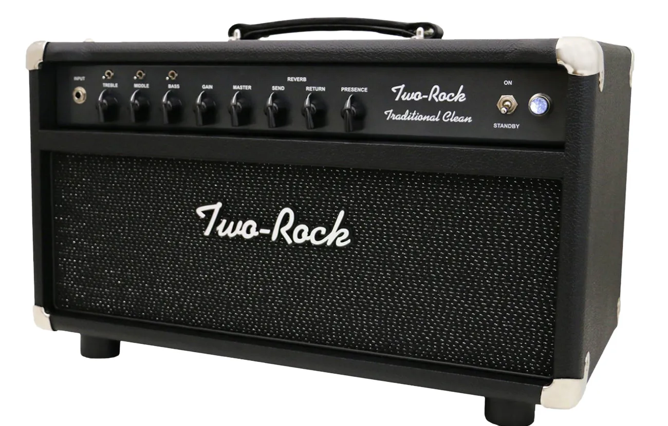 Two-Rock Traditional Clean 100/50 Head, Black Bronco, Sparkle Matrix Grille