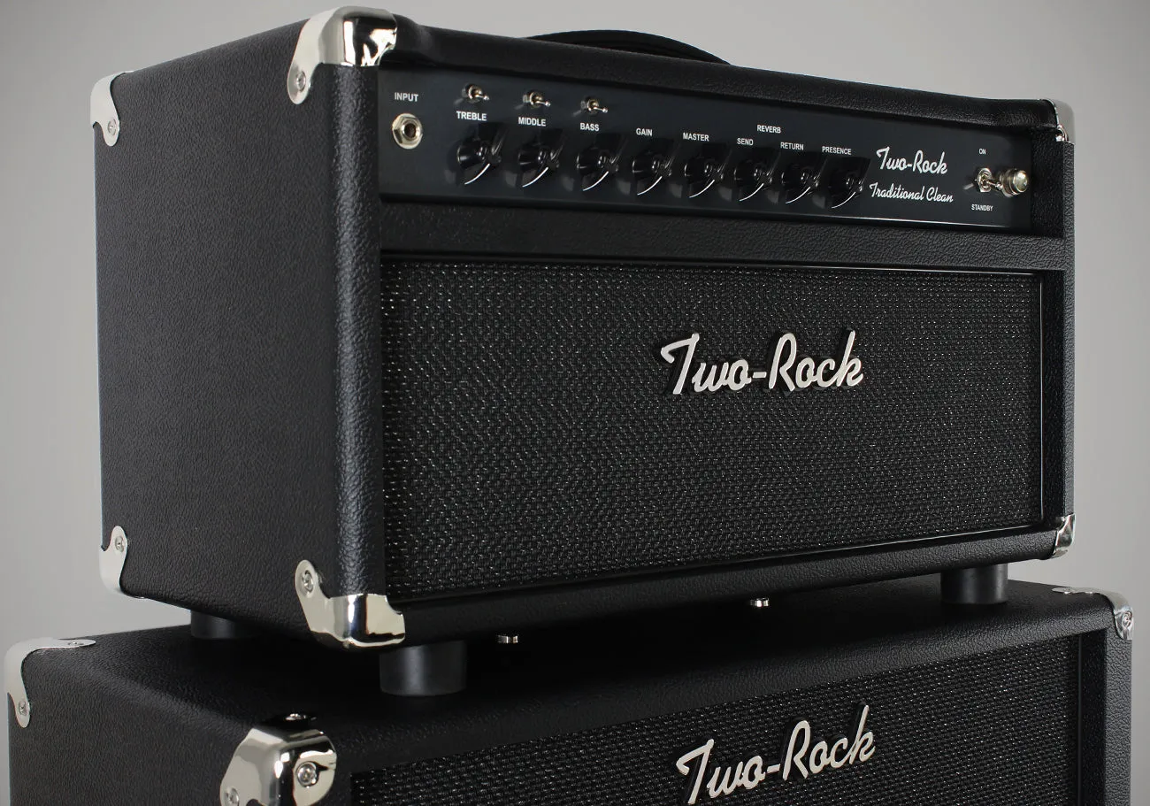 Two-Rock Traditional Clean 100/50 Head, Black Bronco, Sparkle Matrix Grille