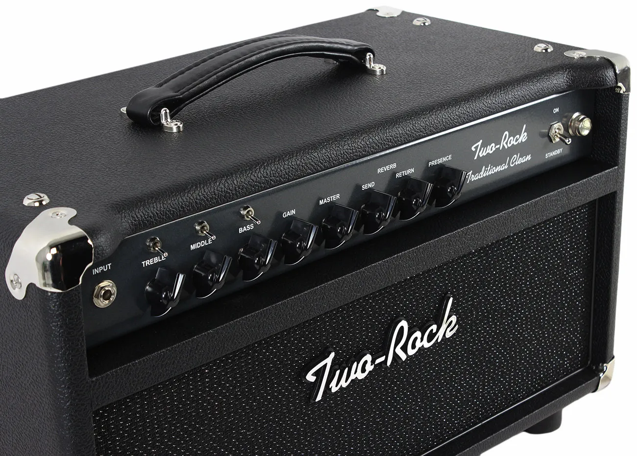 Two-Rock Traditional Clean 100/50 Head, Black Bronco, Sparkle Matrix Grille