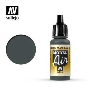 Vallejo 71018 Model Air Black Green Acrylic Paint 17ml