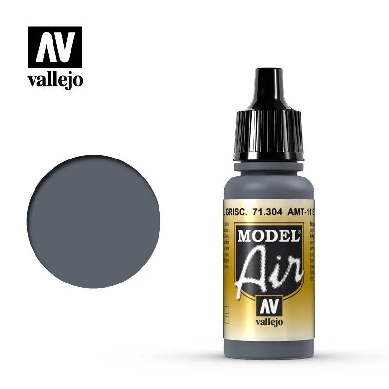 Vallejo 71304 Model Air AMT-11 Blue Grey Acrylic Paint 17ml